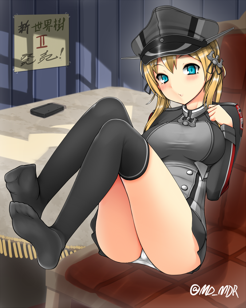 prinz eugen (kantai collection) drawn by moshi_(atelier33-4)