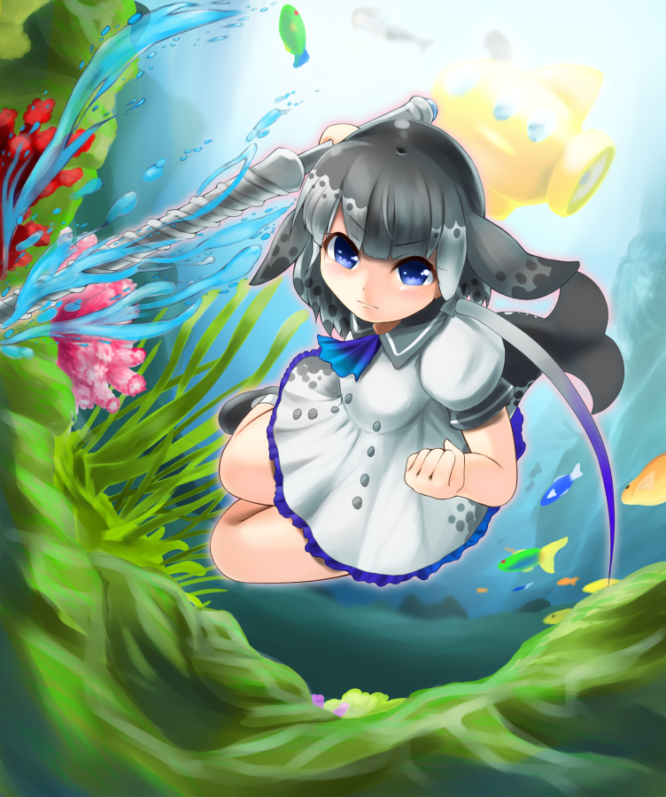 narwhal (kemono friends) drawn by watame_(amarygent)