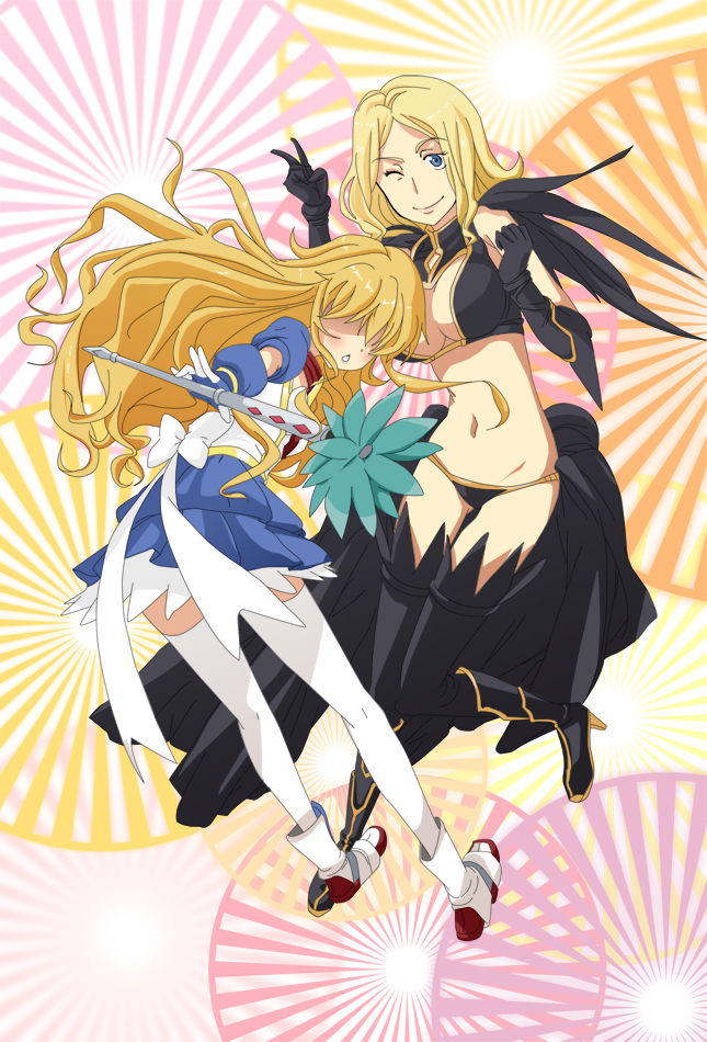 sasha kruschschev, vasilissa, kanamin's rival, and kanamin (toaru majutsu no index and 1 more) drawn by marka13