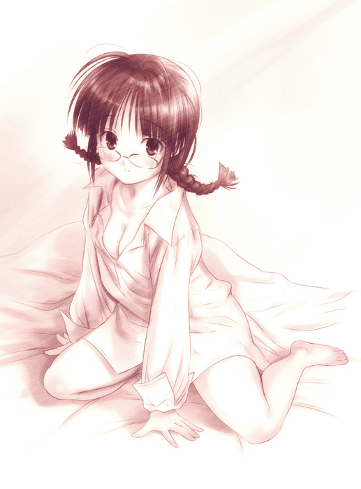 akizuki ritsuko (idolmaster and 1 more) drawn by goto_p