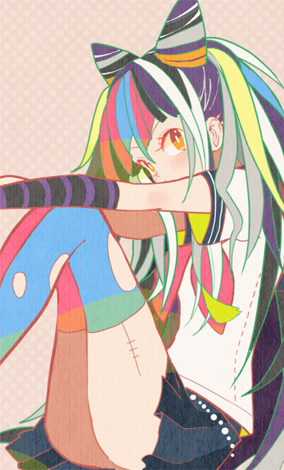 mioda ibuki (danganronpa and 1 more) drawn by pomeko