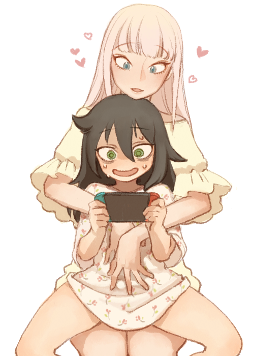 kuroki tomoko and katou asuka (watashi ga motenai no wa dou kangaetemo omaera ga warui!) drawn by bobfosse