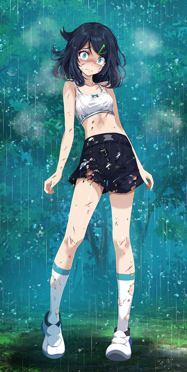 liko (pokemon and 1 more) drawn by tsukishiro_saika