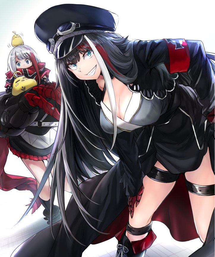 manjuu, admiral graf spee, and deutschland (azur lane) drawn by lefthand
