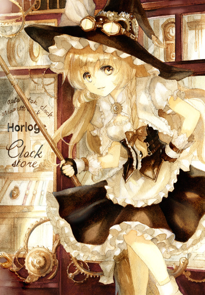 kirisame marisa (touhou and 1 more) drawn by keiko_(mitakarawa)