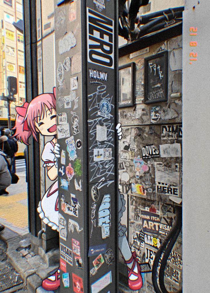 kaname madoka (mahou shoujo madoka magica) drawn by okai_(pixiv6333)