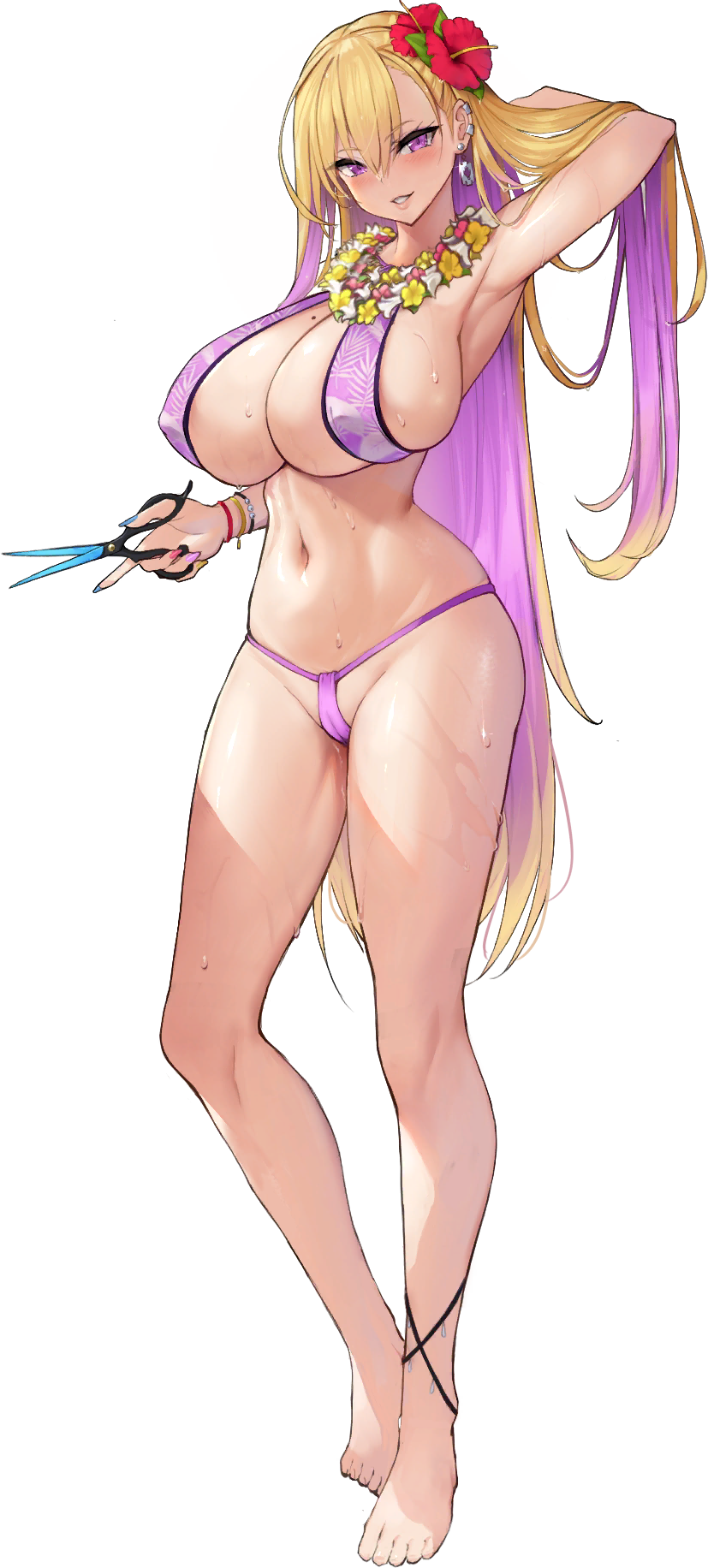 boryeon (last origin) drawn by kirome_(kamipaper)