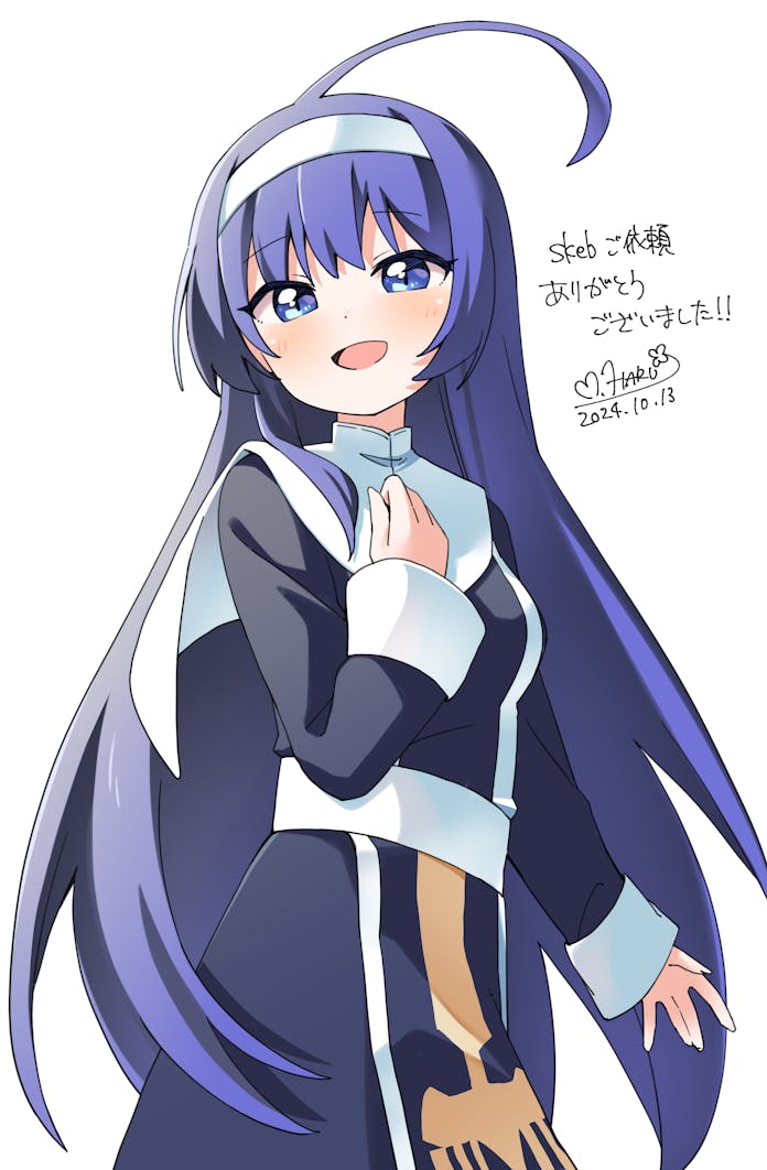orie ballardiae harada (under night in-birth) drawn by haru_(konomi_150)
