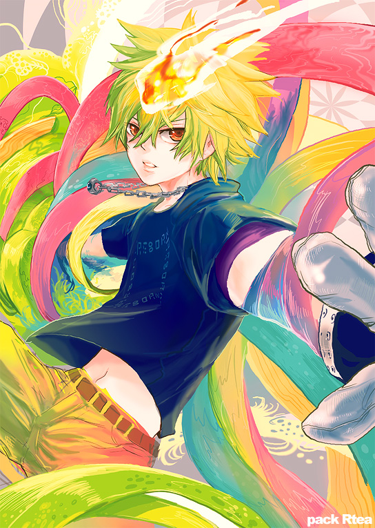 sawada tsunayoshi (katekyo hitman reborn!) drawn by maguchimo