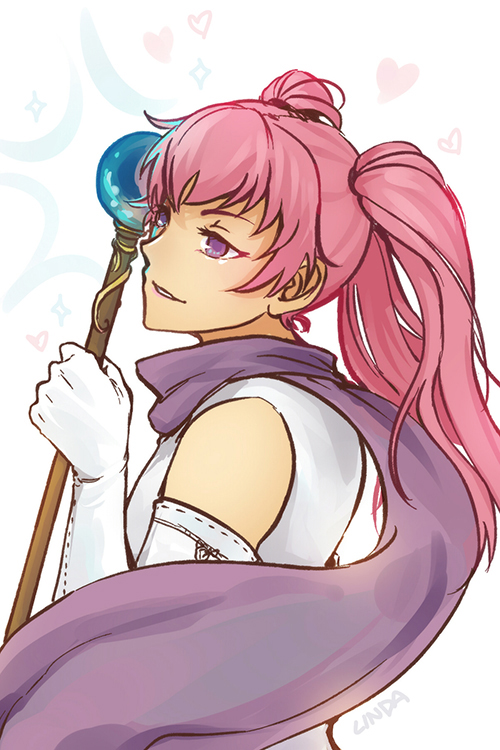serra (fire emblem and 1 more) drawn by tea-and-dreams