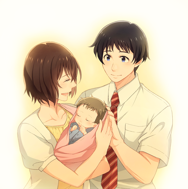 hinazuki kayo, sugita hiromi, and sugita mirai (boku dake ga inai machi) drawn by sasakura34