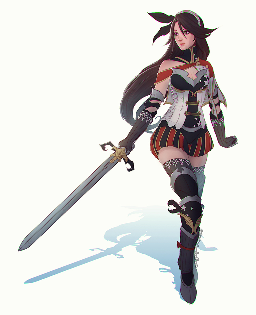agnes oblige (bravely default and 1 more) drawn by koyorin