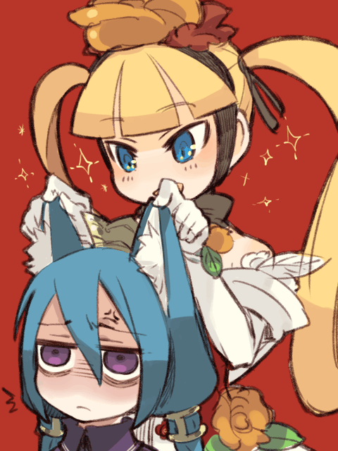 princess, momomeno, and sora (7th dragon) drawn by mota