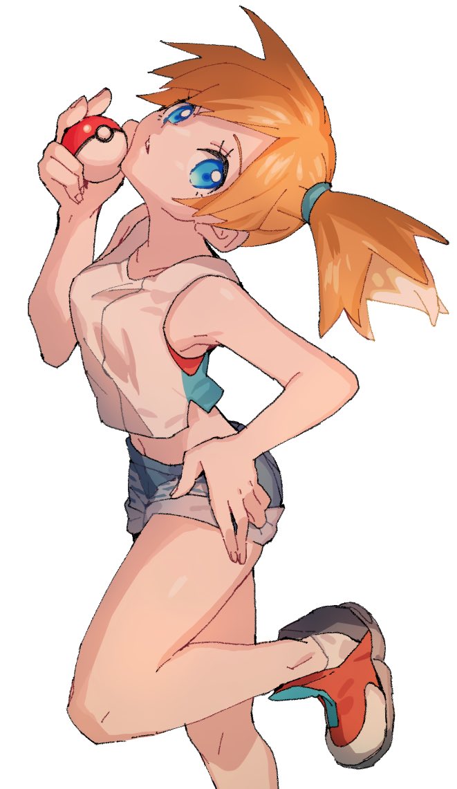 misty (pokemon and 1 more) drawn by ankea_(a-ramo-do)