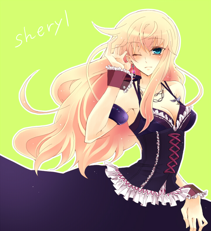 sheryl nome (macross and 1 more) drawn by konno_seara