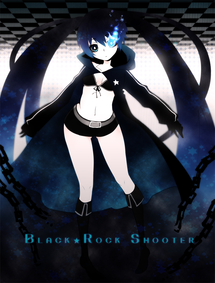 black rock shooter (black rock shooter) drawn by kazamine_mayuki