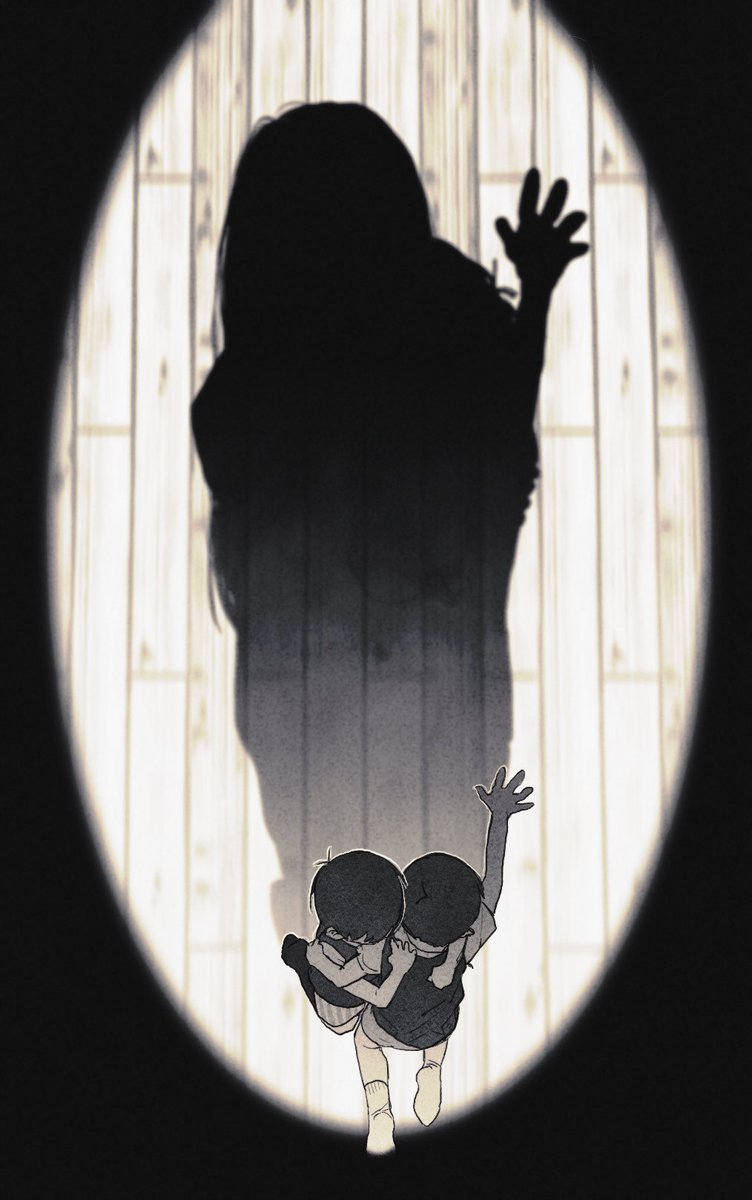 sunny and omori (omori) drawn by bac0n_pancakes