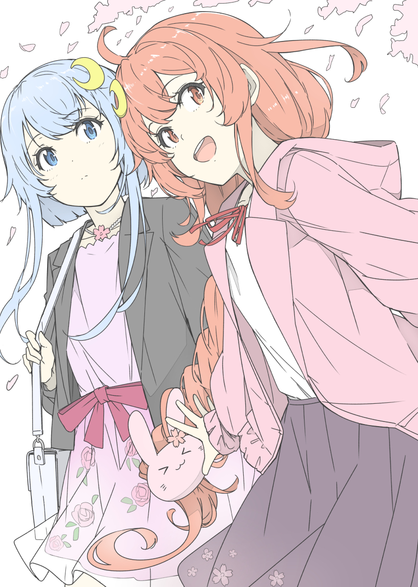 uzuki and yayoi (kantai collection) drawn by ninimo_nimo