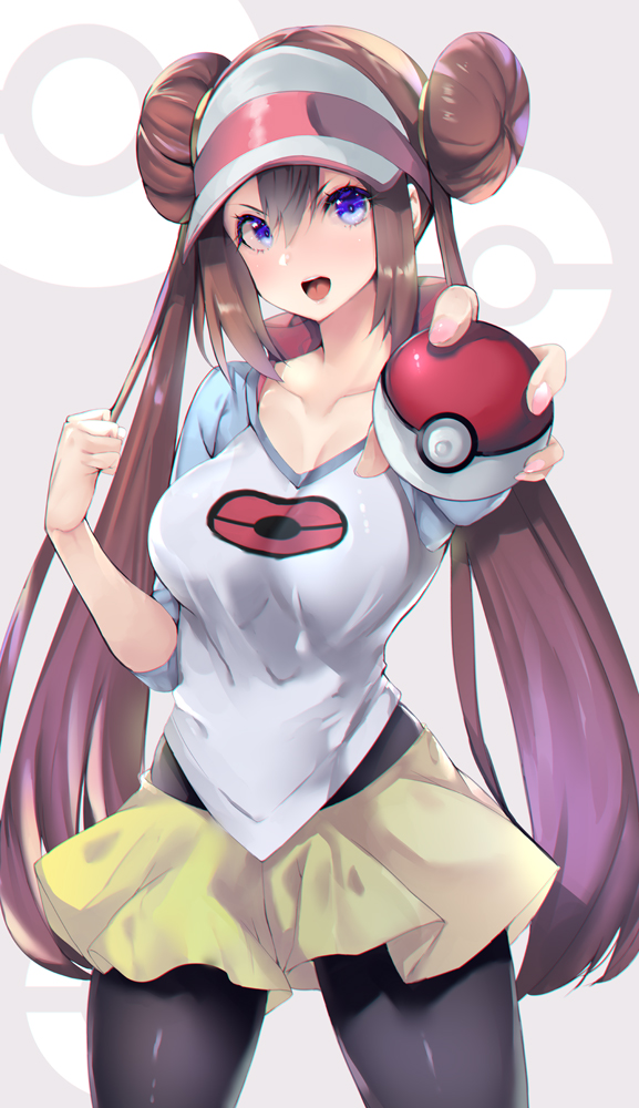 rosa (pokemon and 2 more) drawn by noto_kurumi