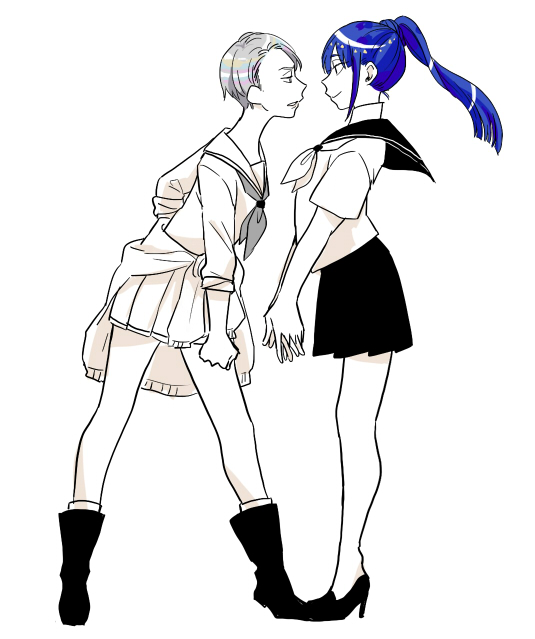 phosphophyllite, lapis lazuli, and cairngorm (houseki no kuni) drawn by usako_(arisusagi)