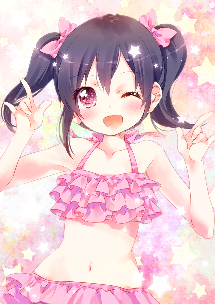yazawa nico (love live! and 1 more) drawn by ech