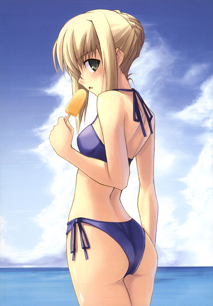 artoria pendragon and saber (fate and 1 more) drawn by shingo_(missing_link)
