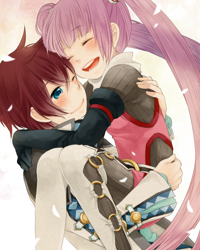 sophie and asbel lhant (tales of and 1 more) drawn by nemutagari