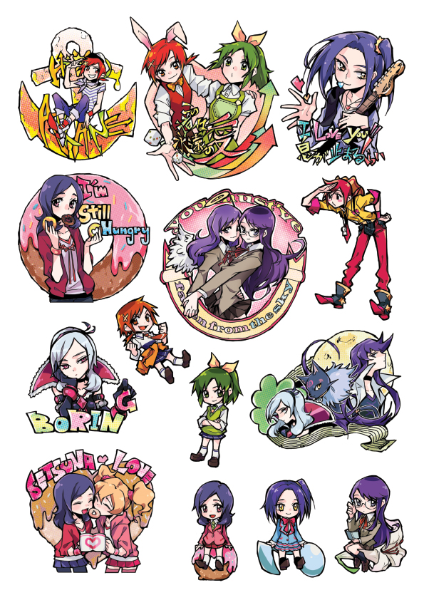 midorikawa nao, hino akane, hanasaki tsubomi, higashi setsuna, tsukikage yuri, and 6 more (precure and 4 more) drawn by tima