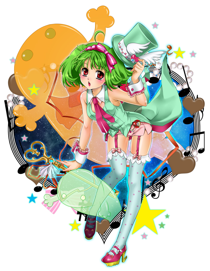 ranka lee and oosanshouuo-san (macross and 2 more) drawn by tamari_(flawless)