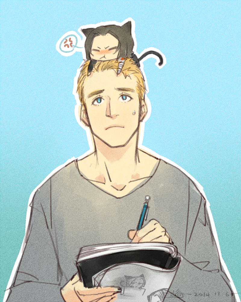 steve rogers, bucky barnes, and winter soldier (marvel and 3 more) drawn by yoku_(liuyc)