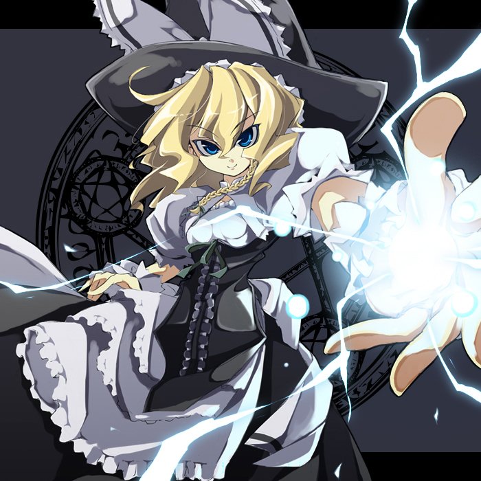 kirisame marisa (touhou and 1 more) drawn by touya_(the-moon)