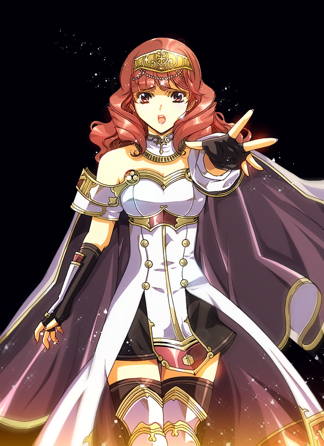 celica (fire emblem and 2 more) drawn by hikaru_(mikan0407)