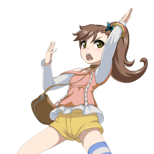 inaba rinne (chousoku henkei gyrozetter) drawn by caryo and midori_boushi