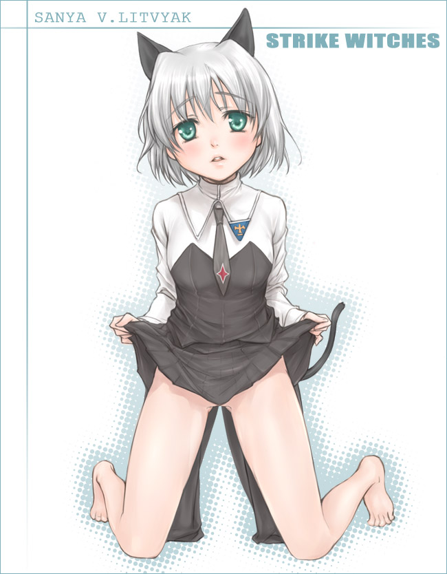 sanya v. litvyak (world witches series and 1 more) drawn by kanda_aya