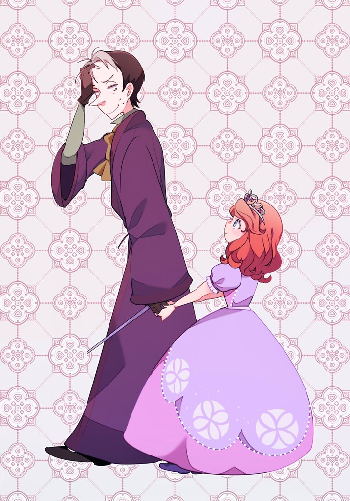 sofia and cedric (sofia the first) drawn by uo_sakana5656