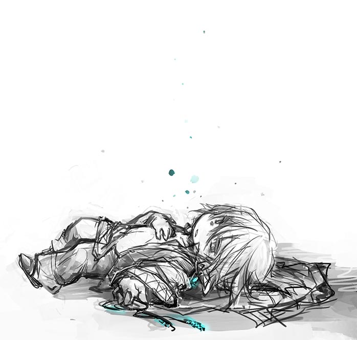 adventurer (final fantasy and 1 more) drawn by fujiwara_akina