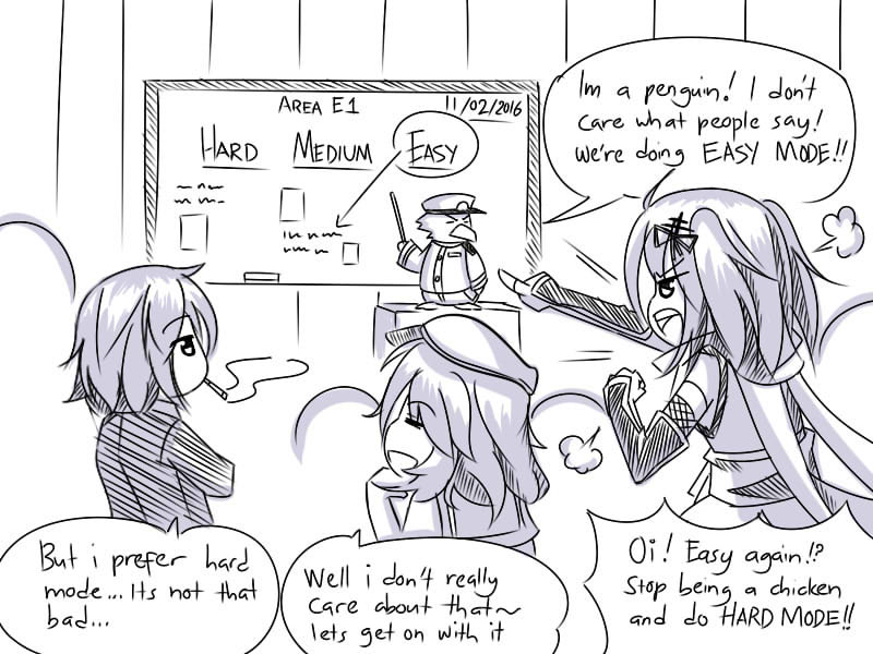 admiral, sendai, kiso, non-human admiral, wakaba, and 1 more (kantai collection) drawn by guin_guin