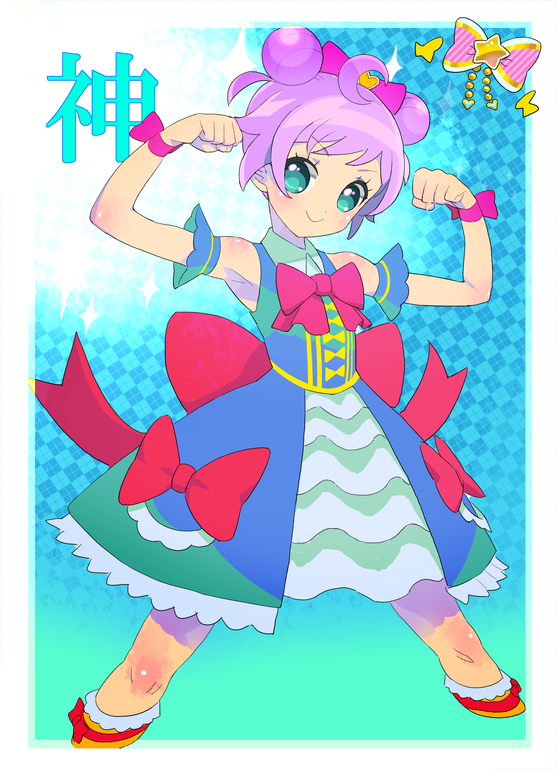 manaka laala (pretty series and 2 more) drawn by moudoku_(decopon3rd)