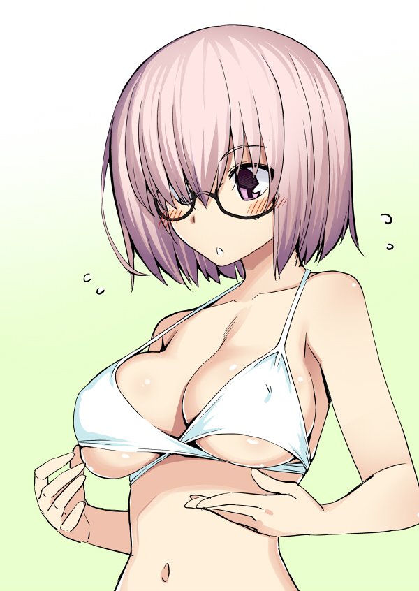 mash kyrielight (fate and 1 more) drawn by namonashi