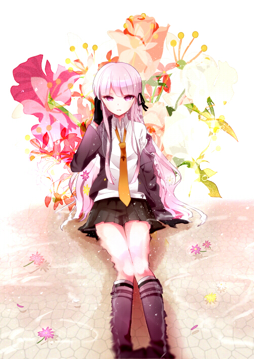kirigiri kyoko (danganronpa and 1 more) drawn by moyuchocolats