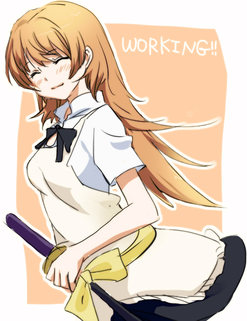 todoroki yachiyo (working!!) drawn by iris_league