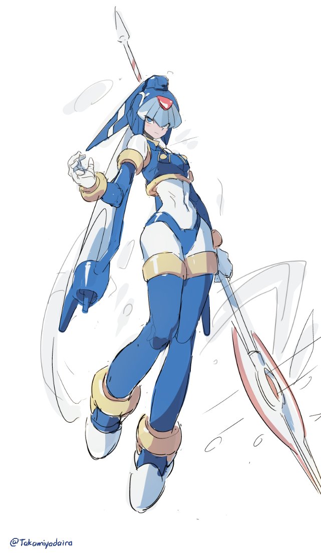 fairy leviathan (mega man and 1 more) drawn by huanxiang_huifeng