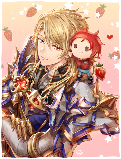 percival and aglovale (granblue fantasy) drawn by doro_(sabarudoro)