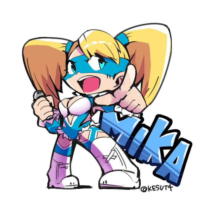 rainbow mika (street fighter and 1 more) drawn by kesut4
