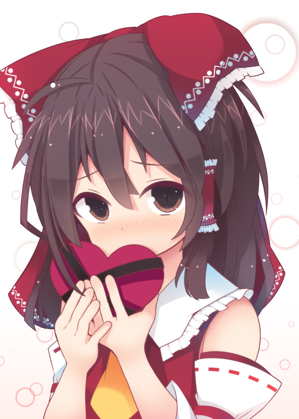 hakurei reimu (touhou) drawn by beni_shake