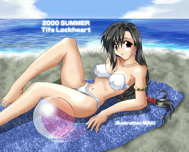 tifa lockhart (final fantasy and 1 more) drawn by maki_(seventh_heaven_maxion)