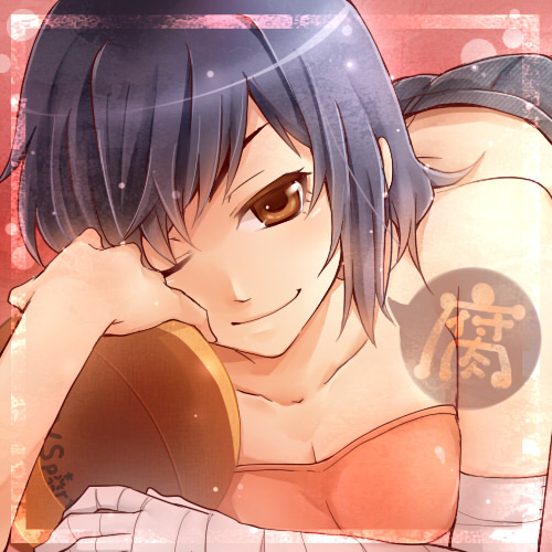kanbaru suruga (monogatari and 2 more) drawn by shima_riu
