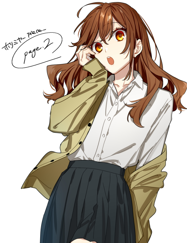 hori kyouko (hori-san to miyamura-kun) drawn by hagiwara_daisuke