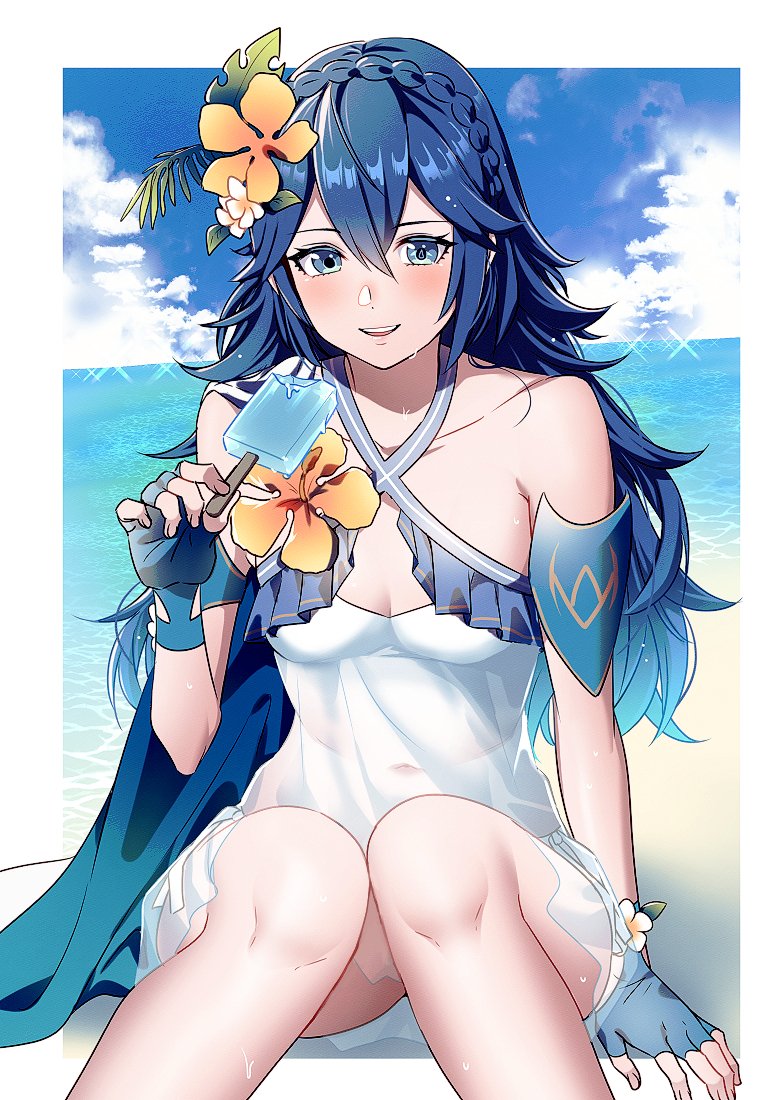 lucina (fire emblem and 2 more) drawn by ameno_(a_meno0)