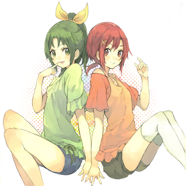 midorikawa nao and hino akane (precure and 1 more) drawn by toromi_chuuka